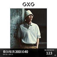 GXG 男士宽松基础时尚休闲短袖POLO衫