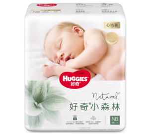 HUGGIES 好奇 心钻装小森林纸尿裤NB30(≤5kg)