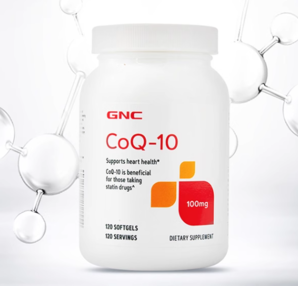 GNC 健安喜 辅酶Q10营养软胶囊 100mg 120粒