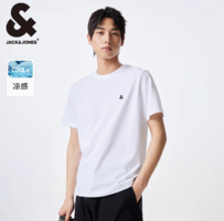 JACK&JONES  杰克琼斯 男纯色短袖秋冬季打底衫