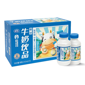 新品！夏进 酸味牛奶饮品 243ml*15瓶整箱