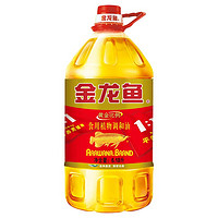 金龙鱼 食用油 黄金比例食用植物调和油 6.18L