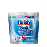 finish 亮碟 洗碗机专用洗碗凝珠洗涤凝珠抑菌99%多效全能25只*1袋