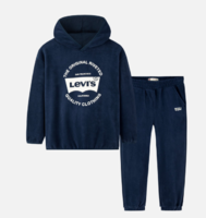 Levi's 李维斯 儿童简约加绒套装