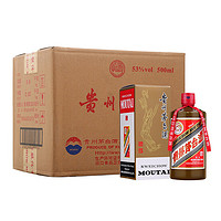 MOUTAI 茅台 精品 53度 酱香型白酒 500ml*6瓶