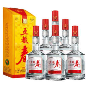 WULIANGYE 五粮液 五粮春一代 45%vol 浓香型白酒 500ml*6瓶