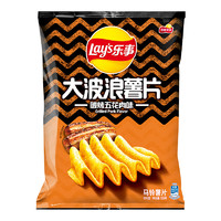 Lay's 乐事 大波浪 薯片 碳烤五花肉味 135g