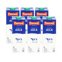 PASCUAL 帕斯卡 全脂牛奶西班牙1L*6盒