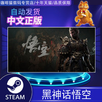 STEAM 蒸汽 PC游戏  黑神话悟空 含预购励  Steam游戏 国区自动 黑神话悟空steam Black Myth: Wukong