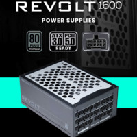 PHANTEKS 追风者 REVOLT 钛金牌（94%）全模组ATX电源 1600W