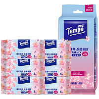 Tempo 得宝 empo 得宝 去菌湿巾8片6包 樱花味小包