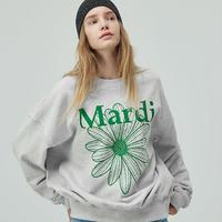 Mardi Mercredi PEACEBIRD 太平鸟 男女同款圆领印花休闲卫衣