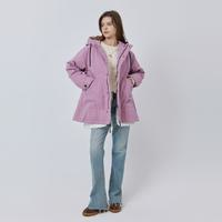 MOUSSY 摩西 秋冬连帽休闲可拆卸内胆宽松棉衣女 028EAW30-5020