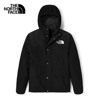 THE NORTH FACE 北面 防风夹克男户外舒适防风单层夹克风衣5JYN 黑色/JK3 XXL