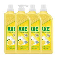 AXE 斧头 牌洗洁精家用洗洁精食品用级官方正品大桶家庭装可洗果蔬 1.01kg*4瓶