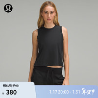 lululemon 丨Classic-Fit 女士棉混纺背心 LW1DGZS 黑色