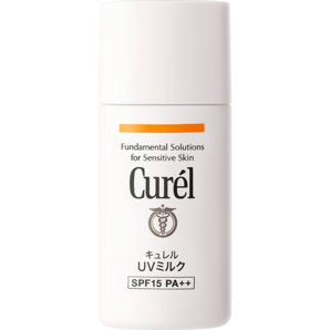 珂润（Curel）保湿温和防晒乳液30ml SPF15 PA++ 敏感肌适用 礼物 送女友