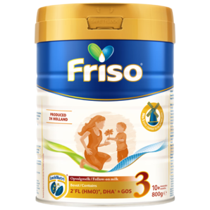 美素佳儿（Friso）【新品首发】荷兰升级白金版3段 (10月以上) HMO婴儿奶粉800g/罐