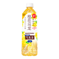 三得利无糖桂花乌龙茶  0糖0脂0能量茶饮料500ml*15瓶 整箱装