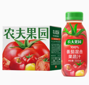 NONGFU SPRING 农夫山泉 100%NFC 番茄汁300ml*6