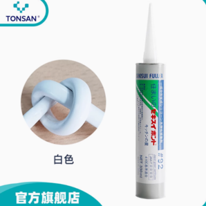 TONSAN 多用途防霉胶 象牙白 330ml 1支装（无工具包）