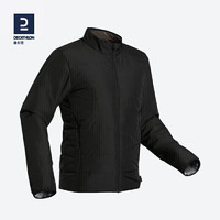 DECATHLON 迪卡侬 户外运动保暖棉服夹克 FORCLAZ Arpenaz 20 黑色 2121845 L