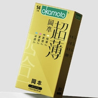 OKAMOTO 冈本 金装四合一安全套 14只+透薄*1只+SKIN随机*1只