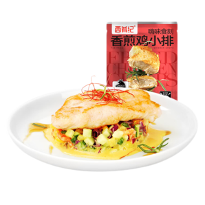 大希地香煎鸡排鸡胸肉嫩煎小鸡排80g*10袋