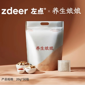 zdeer左点 养生娘娘系列24味泡脚包20g*30包