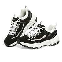 SKECHERS 斯凯奇 I-conik 女子休闲运动鞋 8730065/BKW 黑色/白色