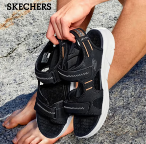 SKECHERS 斯凯奇 男鞋户外沙滩鞋