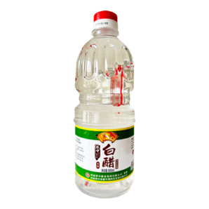 界中白醋凉拌醋纯粮食醋去除污垢洗脸白醋食用 白醋800ml*2瓶