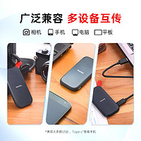 SanDisk 闪迪 PSSD移动固态硬盘1T/2T/4T高速USB3.2电脑硬盘Type-C手机直连