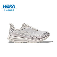 HOKA ONE ONE 男款秋季斯廷森7全地形越野跑鞋STINSON7缓震透气 白色 / 白色