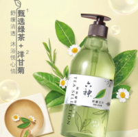 六神 茗茶植萃沐浴露475ml*2瓶