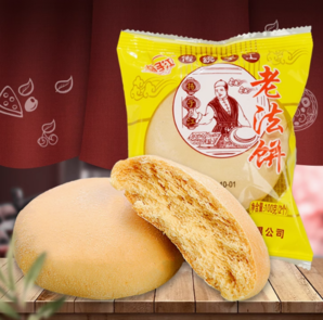 湖北老字号！扬子江(食品) 扬子江 大法饼100g*6袋