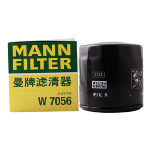 曼牌（MANNFILTER）机油滤清器机滤机油滤芯W7056凯迪拉克君威君越GL8威朗昂科威吉普