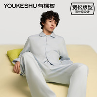 YOUKESHU 有棵树 男士抑菌家居服睡衣套装