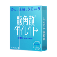 龙角散薄荷草本润喉糖0糖无添加护嗓教师主播生日礼物 薄荷味11.2g