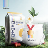 BeBeBus 金标茶树精华纸尿裤试用装M4片（6-11kg）透气超薄尿不湿