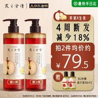 Hair Recipe 发之食谱 苹果生姜滋养修护洗发露 530ml（拍2件赠 旅行装50ml*2）